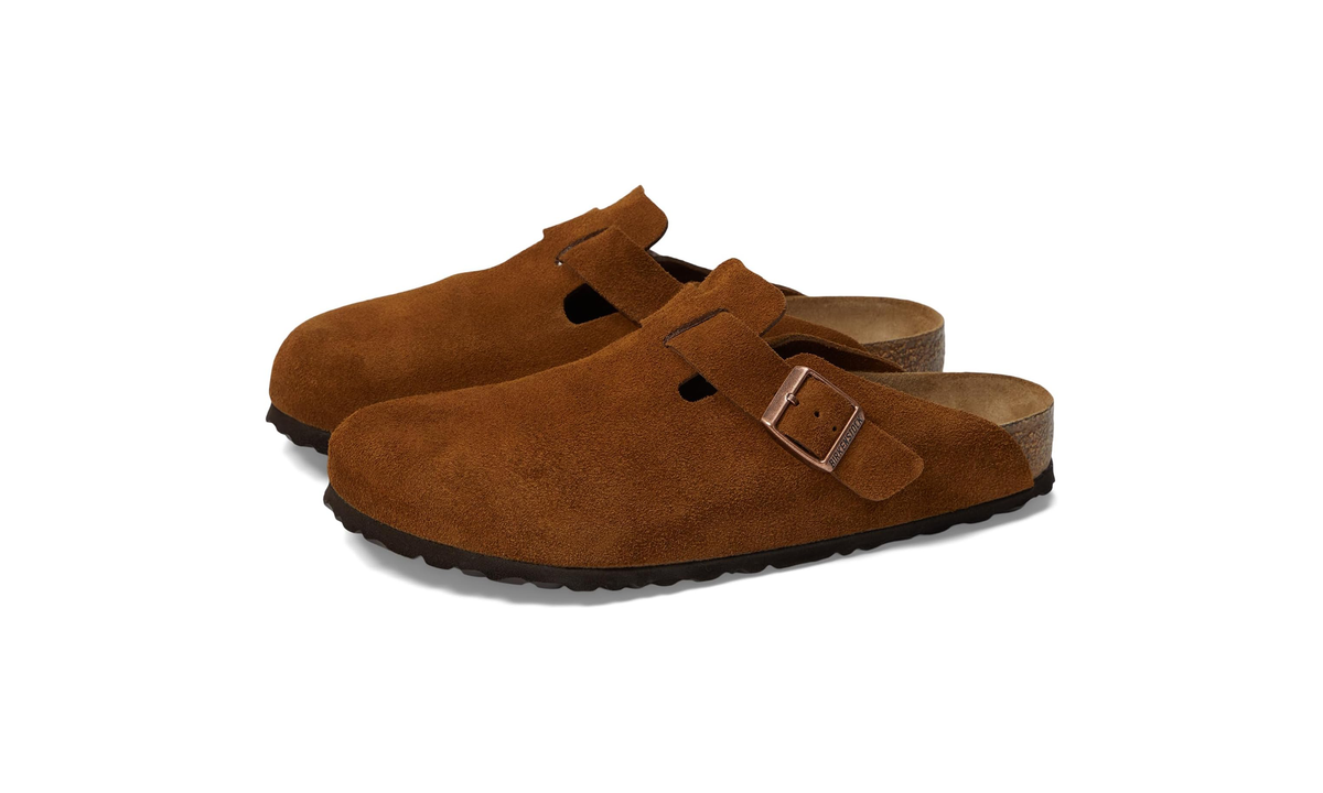 Overkicks - Birkenstock Boston Soft Footbed Suede Mink (1009542/1009543) - vista trasera
