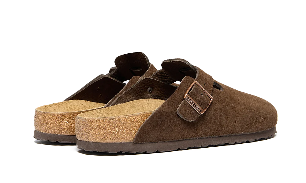 Overkicks - Birkenstock Boston Soft Footbed Suede Mocca (0660461/0660463) - par completo