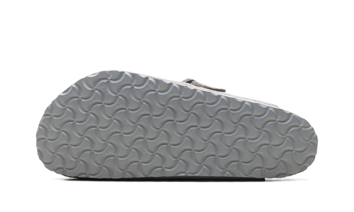 Overkicks - Birkenstock Boston Soft Footbed Suede Stone Coin (1020549/1020526) - vista superior