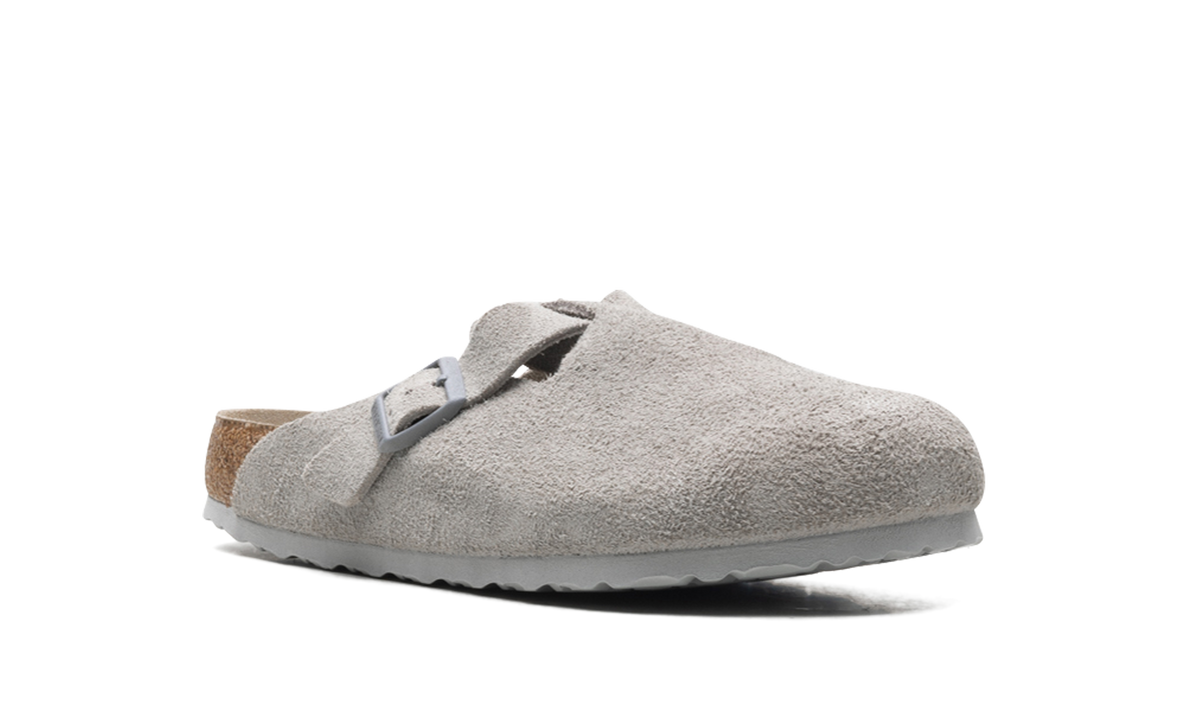 Overkicks - Birkenstock Boston Soft Footbed Suede Stone Coin (1020549/1020526) - detalle lateral interior