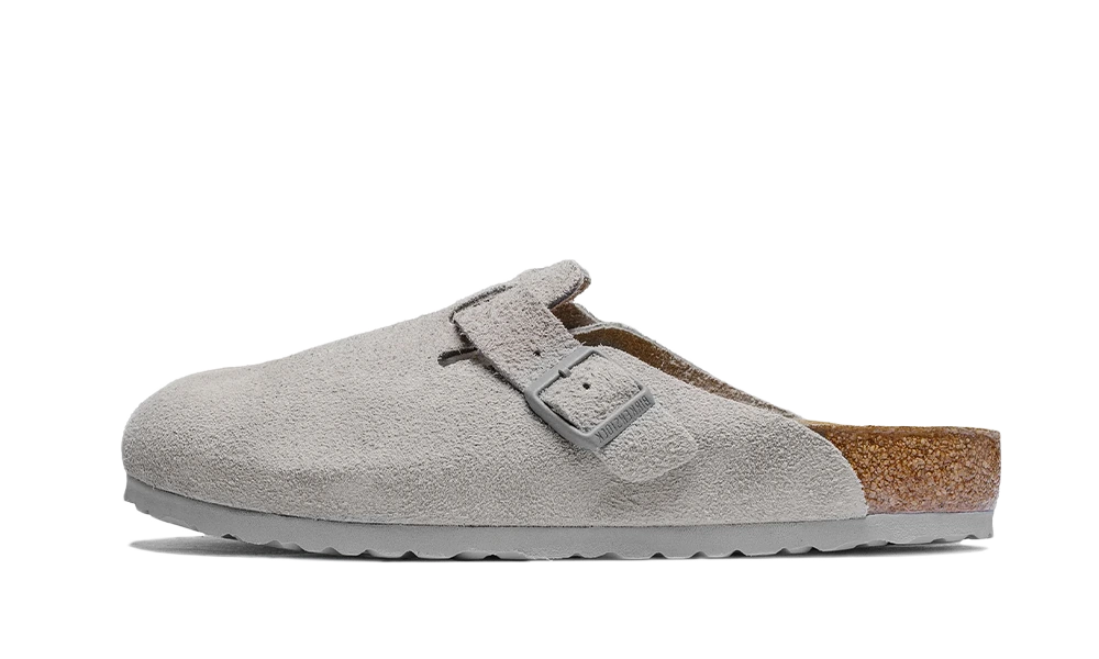 Overkicks - Birkenstock Boston Suede Stone Coin (1027688/1027751) - vista lateral