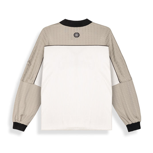 Overkicks - Camiseta De Fútbol Sho Nuff Word Is Bond Long Sleeve Off White (GLSSJ825-OWHT) - imagen 2
