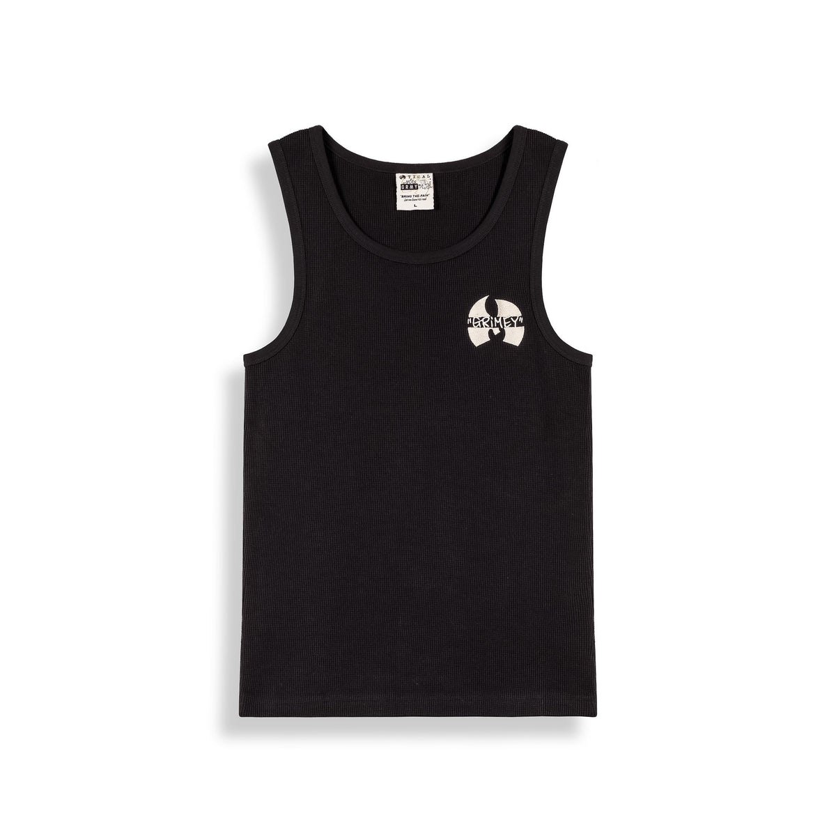 Overkicks - Camiseta De Tirantes Tical X Grimey Waffle Black (GFTT831-BLK) - vista frontal