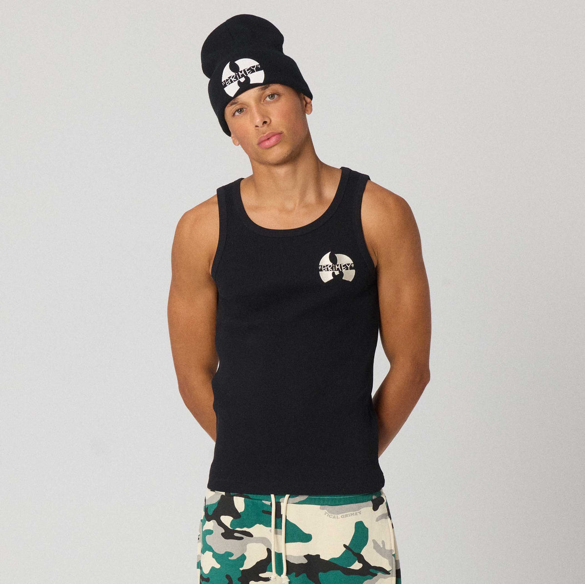 Overkicks - Camiseta De Tirantes Tical X Grimey Waffle Black (GFTT831-BLK) - imagen 3
