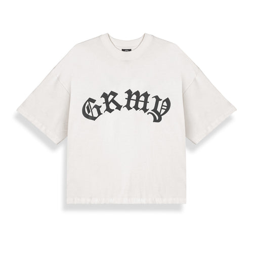 Camiseta Rise Above Boxy Off White