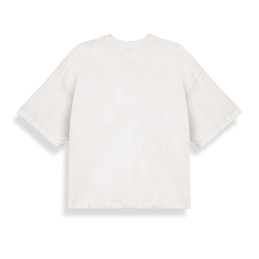 Overkicks - Camiseta Rise Above Boxy Off White (GABT818-OWHT) - imagen 2