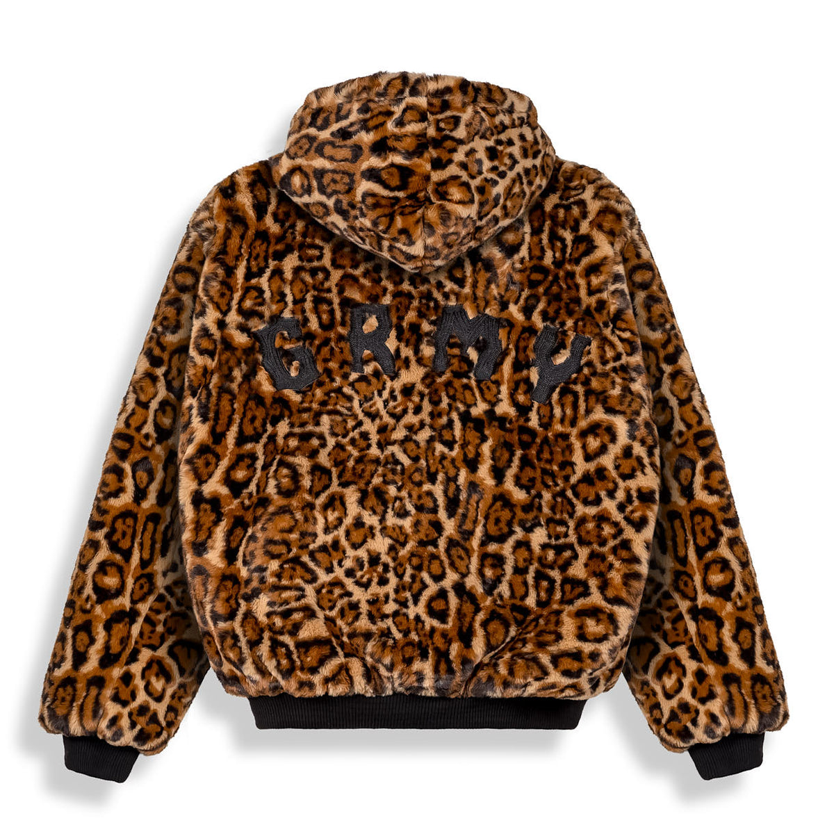 Overkicks - Chaqueta Reversible The Props Leopard Hooded Black (GRHTJ216-BLK) - imagen 4