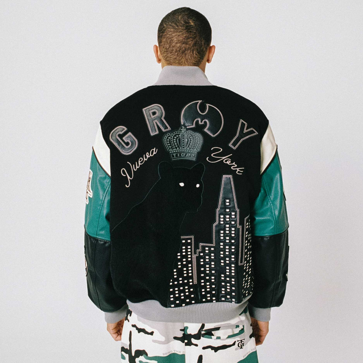 Overkicks - Chaqueta Tical X Grimey Baseball Black (GBJK211-BLK) - imagen 4