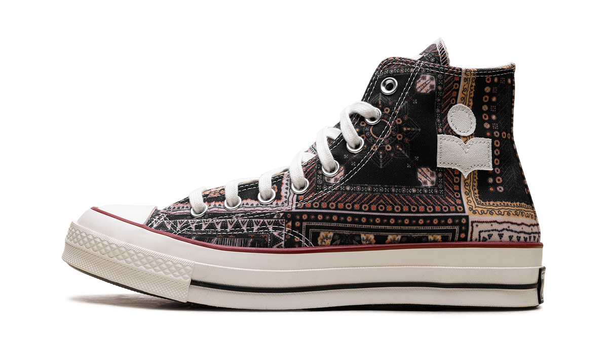 Overkicks - Converse Chuck 70 Hi Isabel Marant Black Vanilla Ice (A14800C) - vista lateral