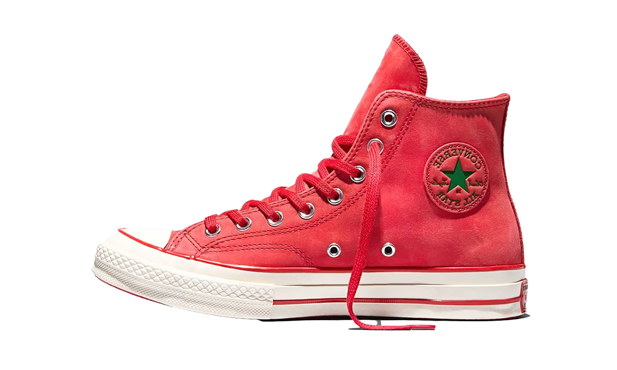 Overkicks - Converse Chuck 70 Hi Shai Gilgeous-Alexander Red Green Egret (A18992C) - vista lateral