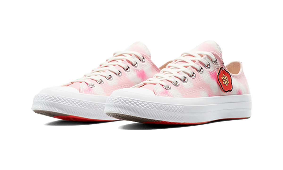 Overkicks - Converse Chuck 70 Low KENZO Hana Leopard Pink Cosmos (A14789C) - vista trasera