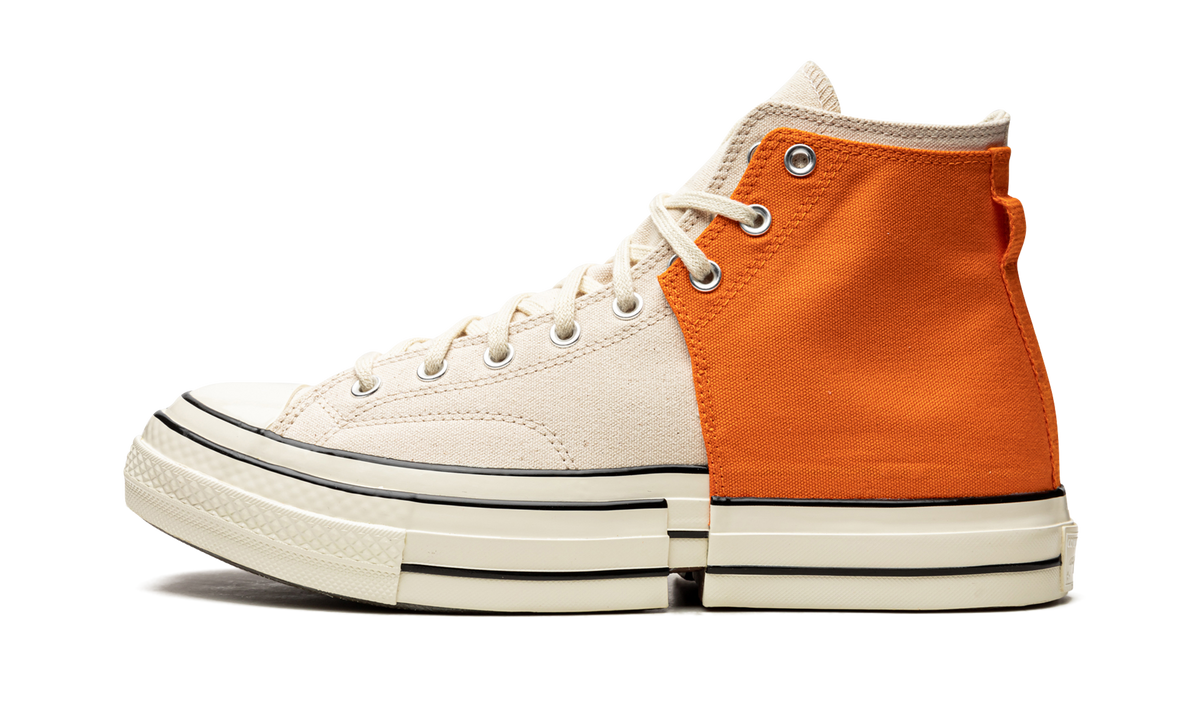 Overkicks - Converse Chuck Taylor All Star 70 Hi 2-in-1 Feng Chen Wang Orange Ivory (169840C) - vista lateral