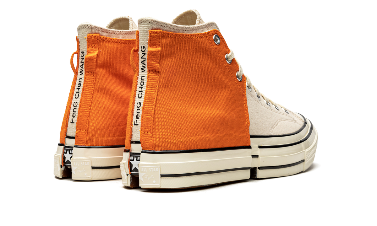 Overkicks - Converse Chuck Taylor All Star 70 Hi 2-in-1 Feng Chen Wang Orange Ivory (169840C) - par completo