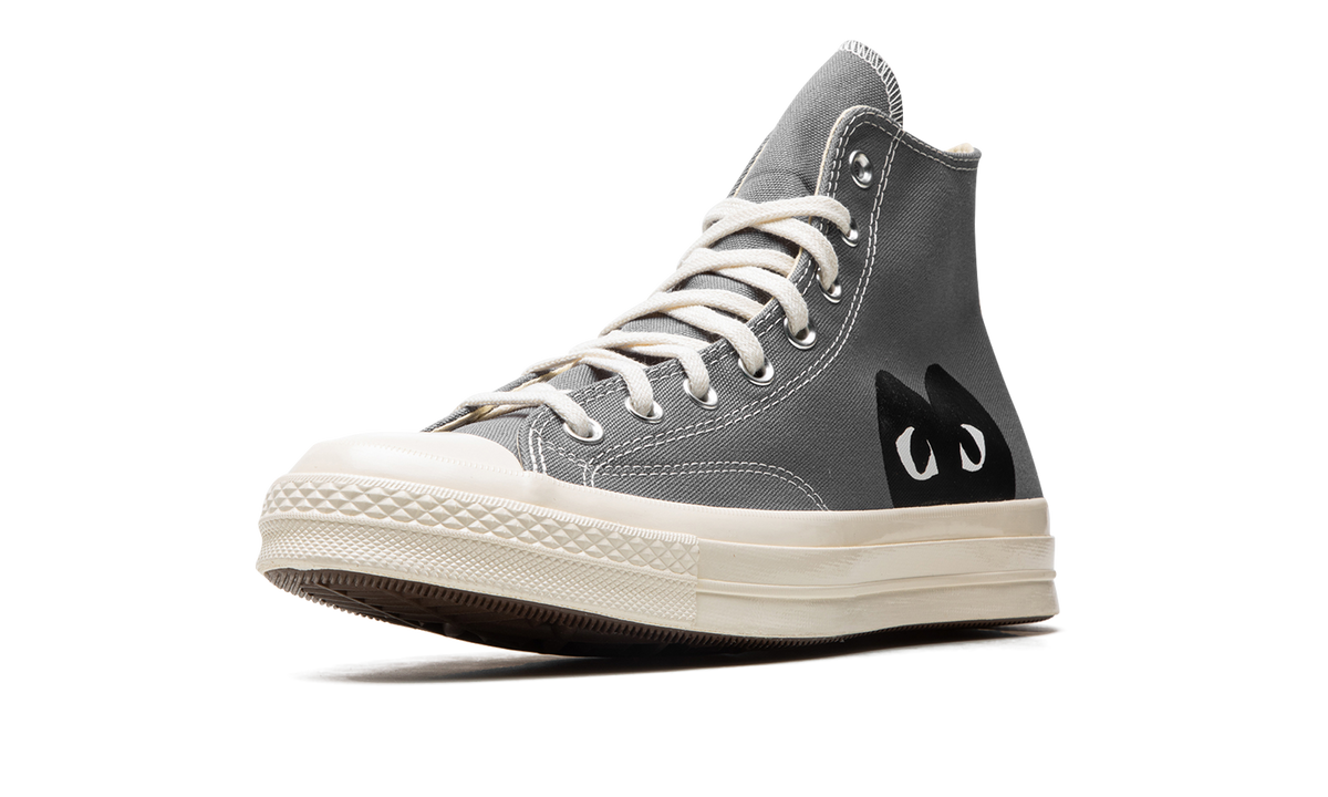 Overkicks - Converse Chuck Taylor All Star 70 Hi Comme des Garcons PLAY Grey (171847C/A08793C) - detalle suela