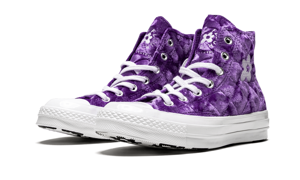 Overkicks - Converse Chuck Taylor All Star 70 Hi Golf le Fleur TTC Quilted Velvet (165600C) - vista trasera