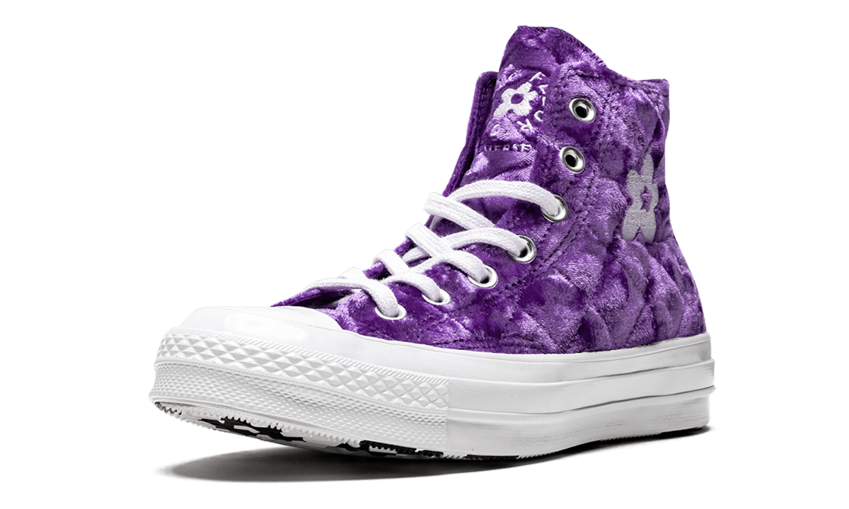 Overkicks - Converse Chuck Taylor All Star 70 Hi Golf le Fleur TTC Quilted Velvet (165600C) - detalle suela