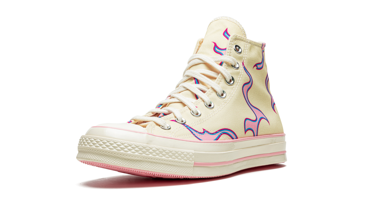 Overkicks - Converse Chuck Taylor All Star 70 Hi Golf le Fleur Yellow Flame (172398C) - detalle suela