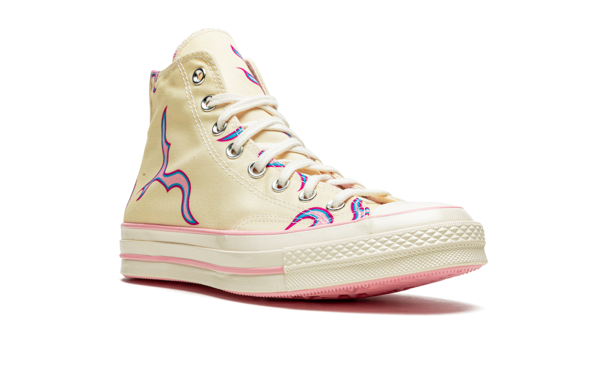 Overkicks - Converse Chuck Taylor All Star 70 Hi Golf le Fleur Yellow Flame (172398C) - detalle lateral interior