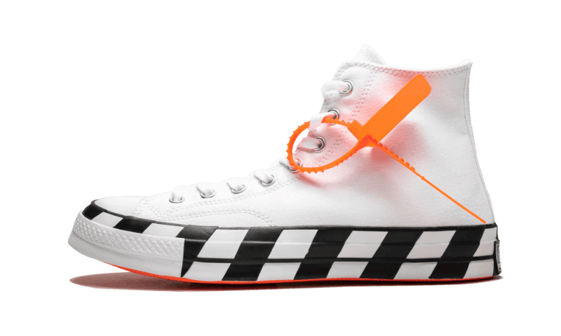 Overkicks - Converse Chuck Taylor All Star 70 Hi Off-White (163862C) - vista lateral
