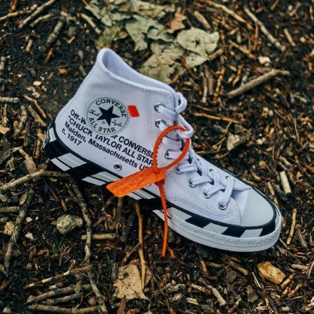 Overkicks - Converse Chuck Taylor All Star 70 Hi Off-White (163862C) - vista superior