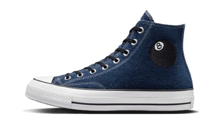 Overkicks - Converse Chuck Taylor All Star 70 Hi Stussy 8-Ball (A03711C) - vista lateral