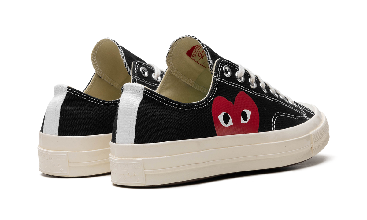 Overkicks - Converse Chuck Taylor All Star 70 Ox Comme des Garcons PLAY Black (150206C/A08796C) - par completo