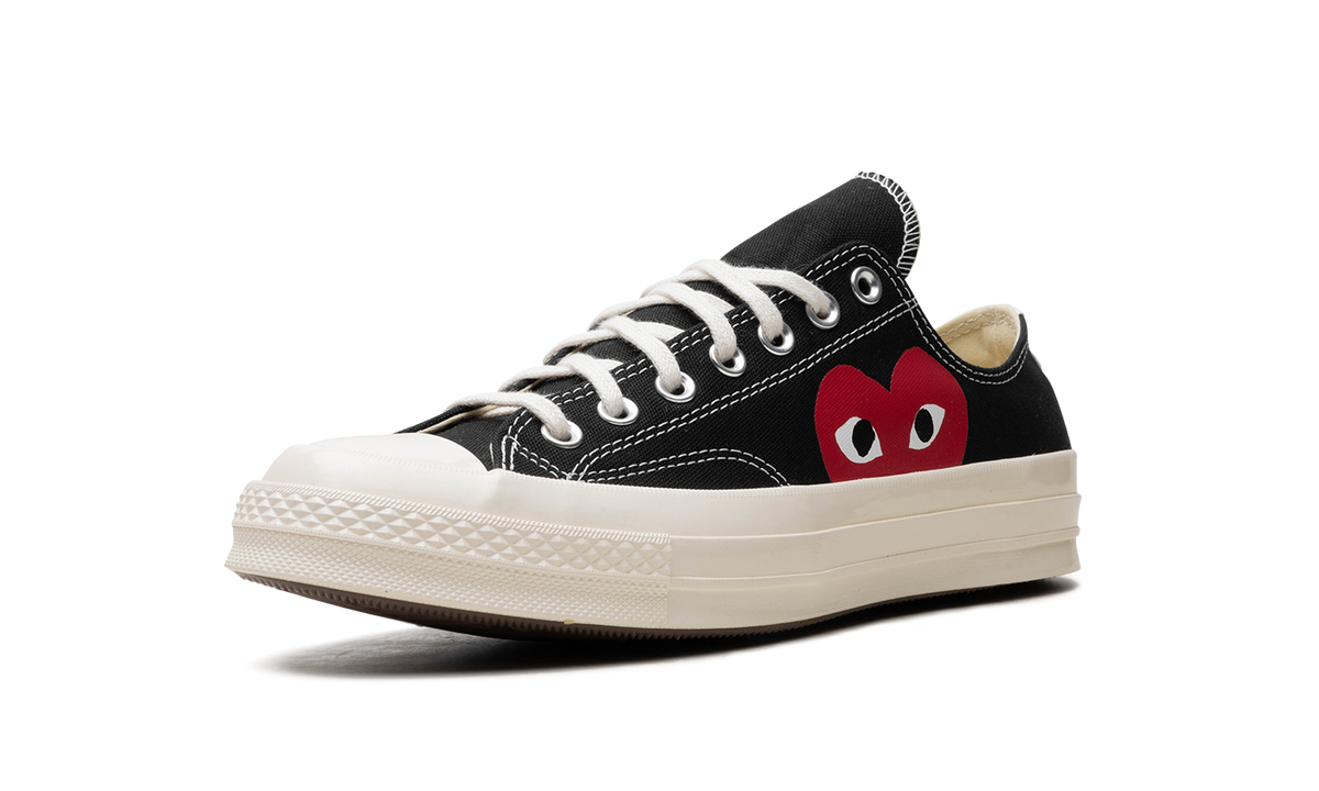 Overkicks - Converse Chuck Taylor All Star 70 Ox Comme des Garcons PLAY Black (150206C/A08796C) - vista superior