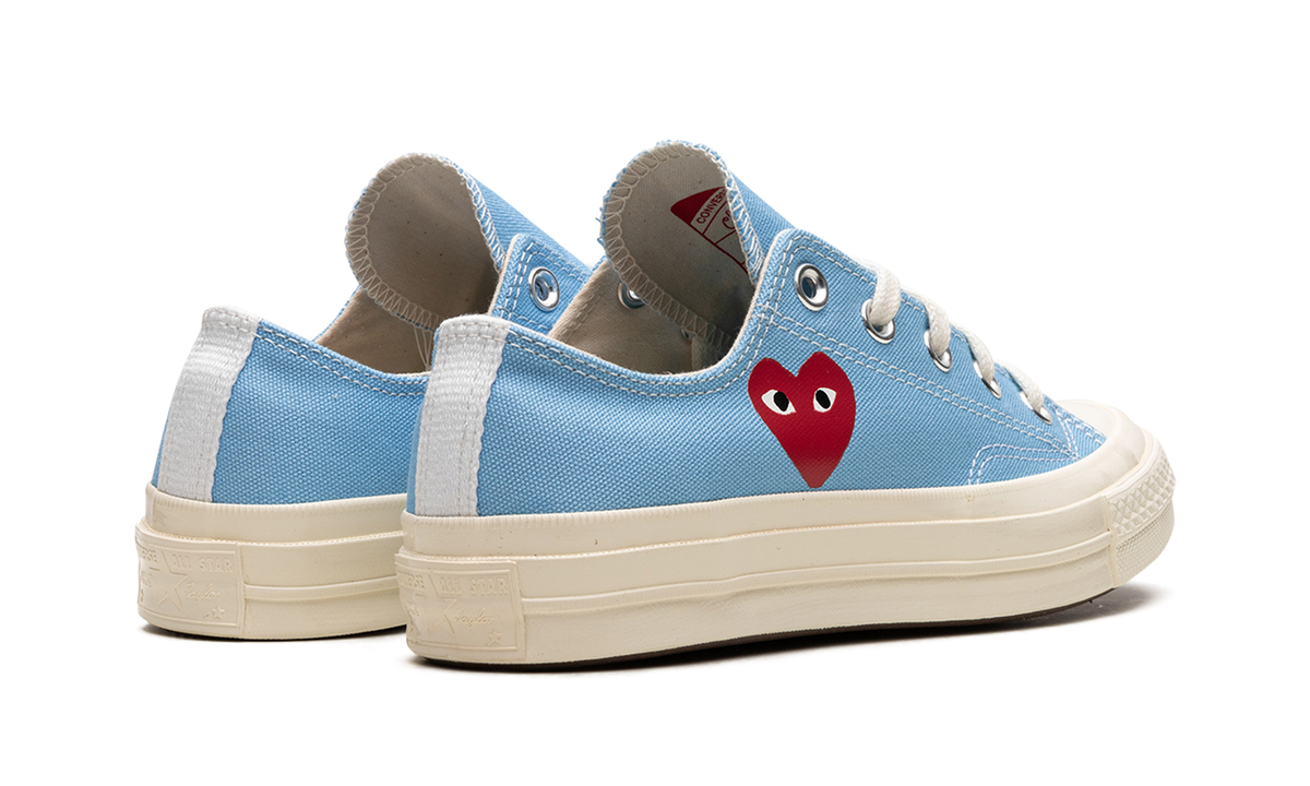 Overkicks - Converse Chuck Taylor All Star 70 Ox Comme des Garcons PLAY Bright Blue (168303C) - par completo