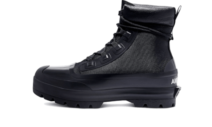 Overkicks - Converse Chuck Taylor All Star Duck Boot Ambush Black (170588C) - vista lateral