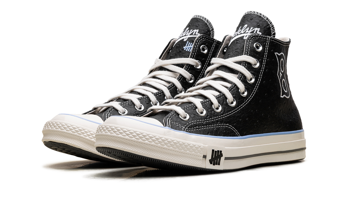 Overkicks - Converse Chuck Taylor All Star Hi Undefeated x Brooklyn Dodgers Ostrich (A21717C) - vista trasera