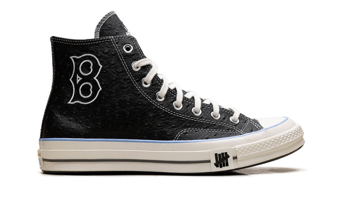 Overkicks - Converse Chuck Taylor All Star Hi Undefeated x Brooklyn Dodgers Ostrich (A21717C) - detalle talon