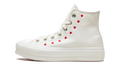 Converse Chuck Taylor All Star Lift Hi White Red (Women's)