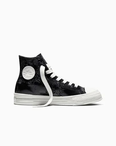 Overkicks - Converse Chuck Taylor All Star Throwback Hi Waxed Denim Black (A24066C) - imagen 3
