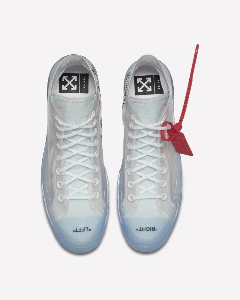Overkicks - Converse Chuck Taylor All Star Vulcanized Hi Off-White (162204C) - imagen 3