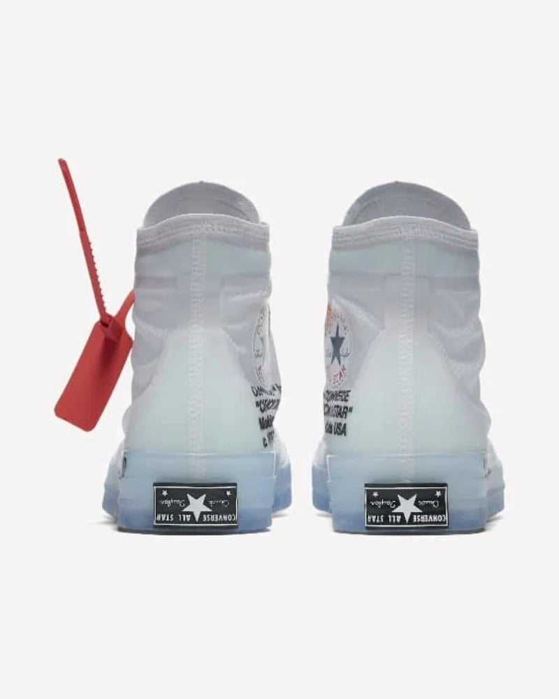Overkicks - Converse Chuck Taylor All Star Vulcanized Hi Off-White (162204C) - imagen 4