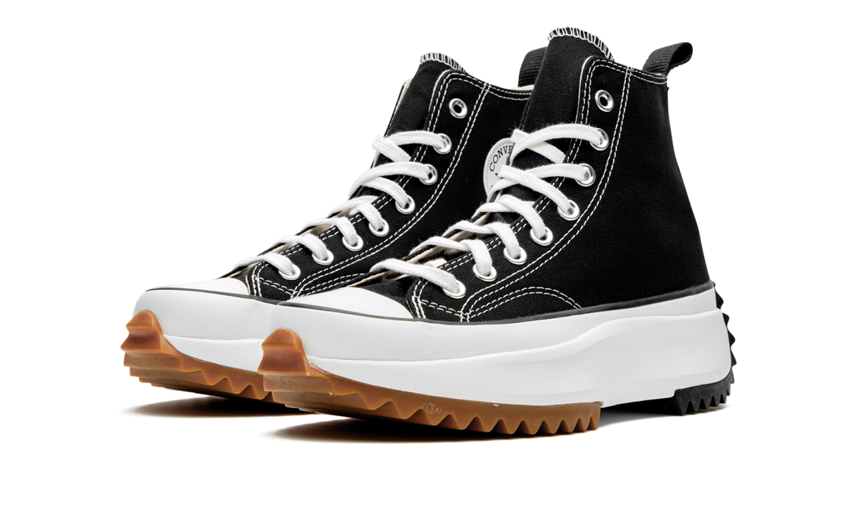 Overkicks - Converse Run Star Hike Hi Black White Gum (166800C) - vista trasera
