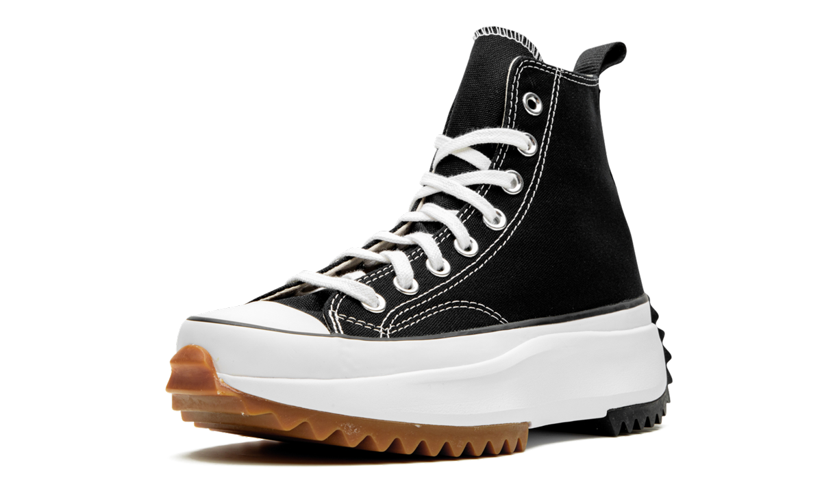 Overkicks - Converse Run Star Hike Hi Black White Gum (166800C) - detalle suela