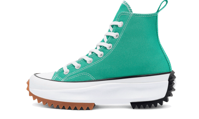 Overkicks - Converse Run Star Hike Hi Court Green Gum (170441C) - detalle suela