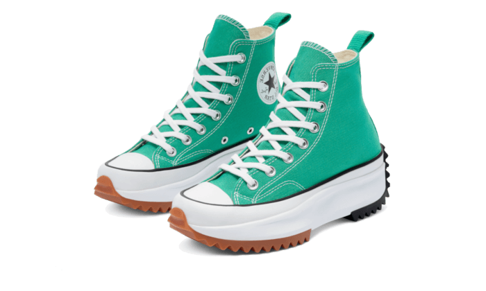 Overkicks - Converse Run Star Hike Hi Court Green Gum (170441C) - vista superior