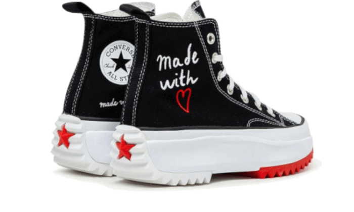 Overkicks - Converse Run Star Hike Hi Valentines Day Made With Love (2021) (171120C) - par completo
