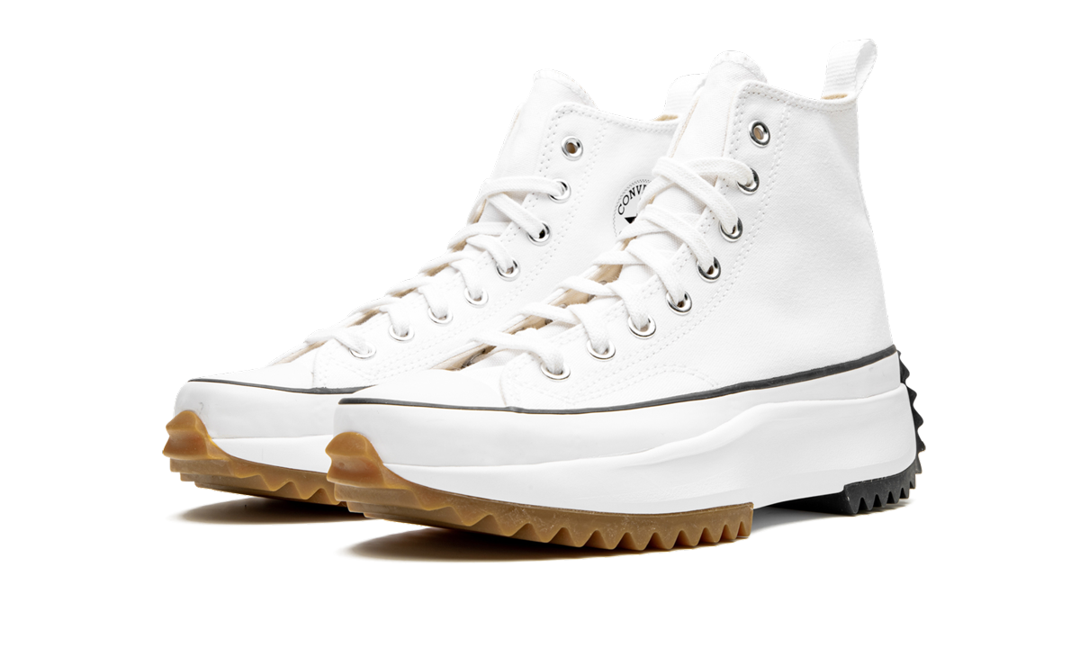 Overkicks - Converse Run Star Hike Hi White Black Gum (166799C) - vista trasera