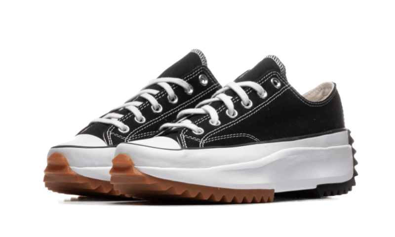 Overkicks - Converse Run Star Hike Ox Black White Gum (168816C) - vista trasera