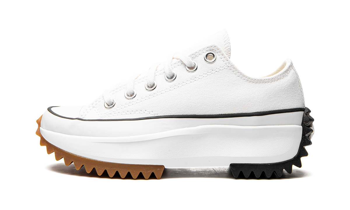 Overkicks - Converse Run Star Hike Ox White Black Gum (168817C) - vista lateral