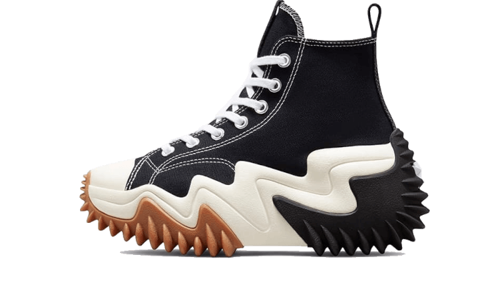 Overkicks - Converse Run Star Motion Black White Gum (171545C) - vista lateral
