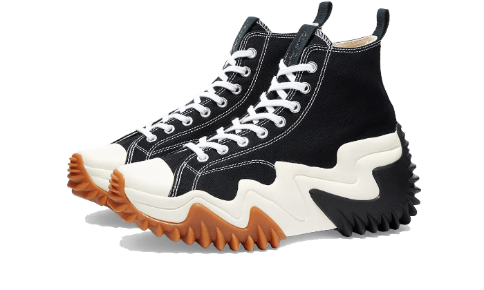 Overkicks - Converse Run Star Motion Black White Gum (171545C) - vista trasera