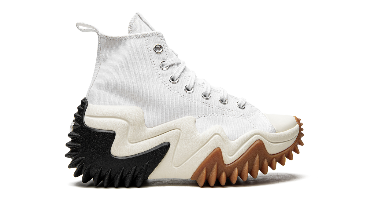 Overkicks - Converse Run Star Motion White Black Gum (171546C) - detalle talon