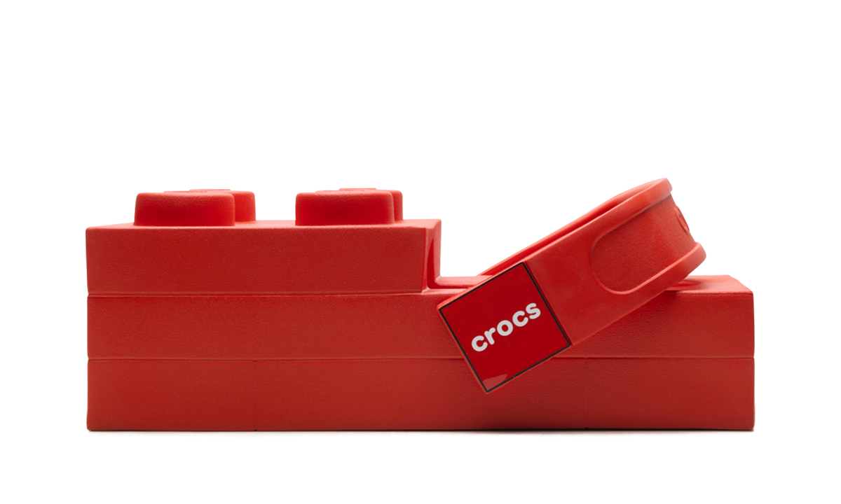 Overkicks - Crocs Brick Clog LEGO Red (211719-5DJ) - vista lateral