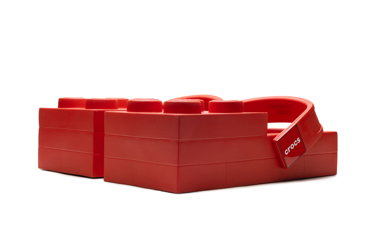 Overkicks - Crocs Brick Clog LEGO Red (211719-5DJ) - vista trasera