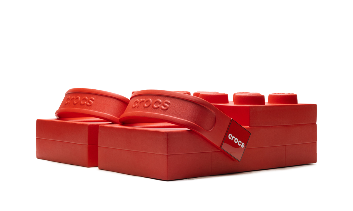 Overkicks - Crocs Brick Clog LEGO Red (211719-5DJ) - par completo