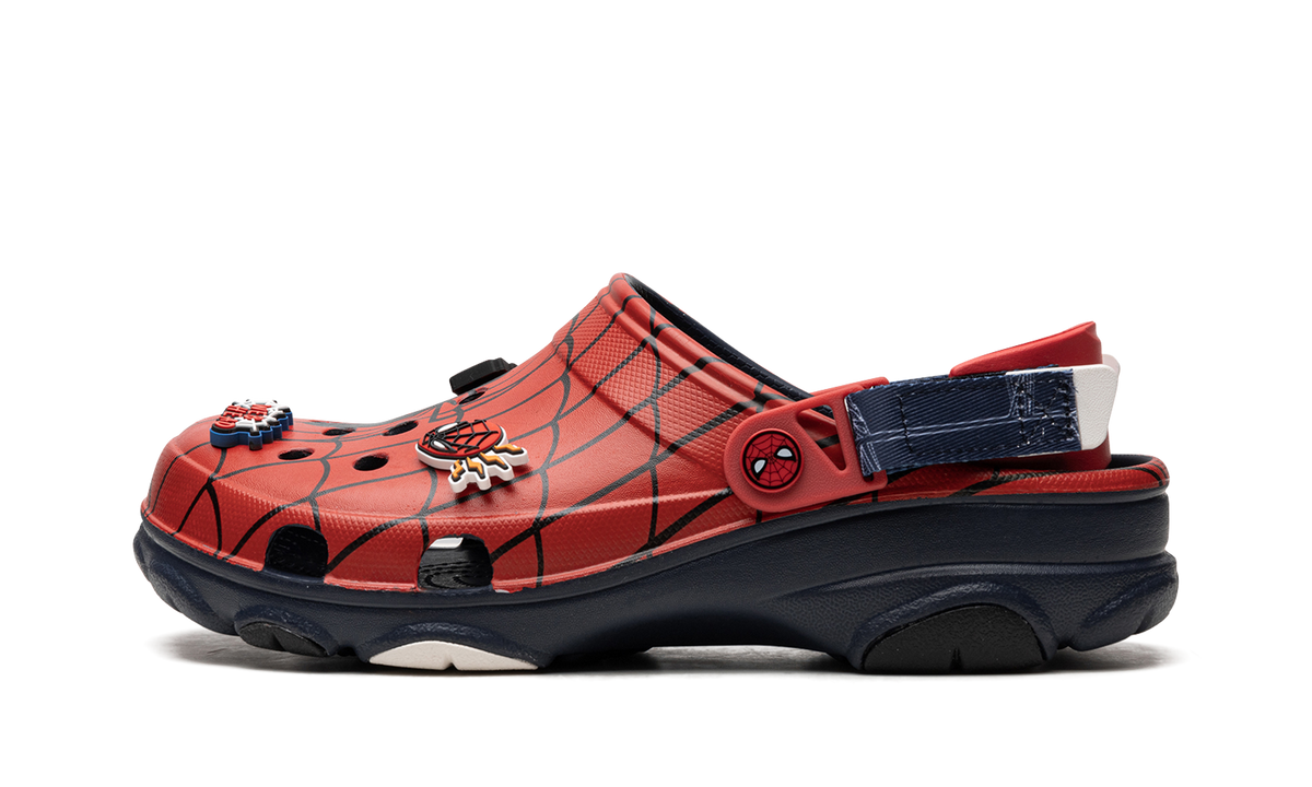 Overkicks - Crocs Classic All-Terrain Clog Marvel Spider-Man (208782-410) - vista lateral